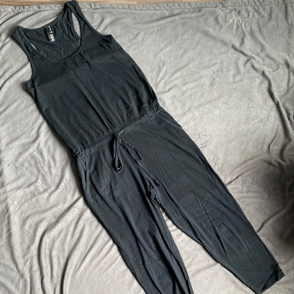 Bobi - Black Tank Romper